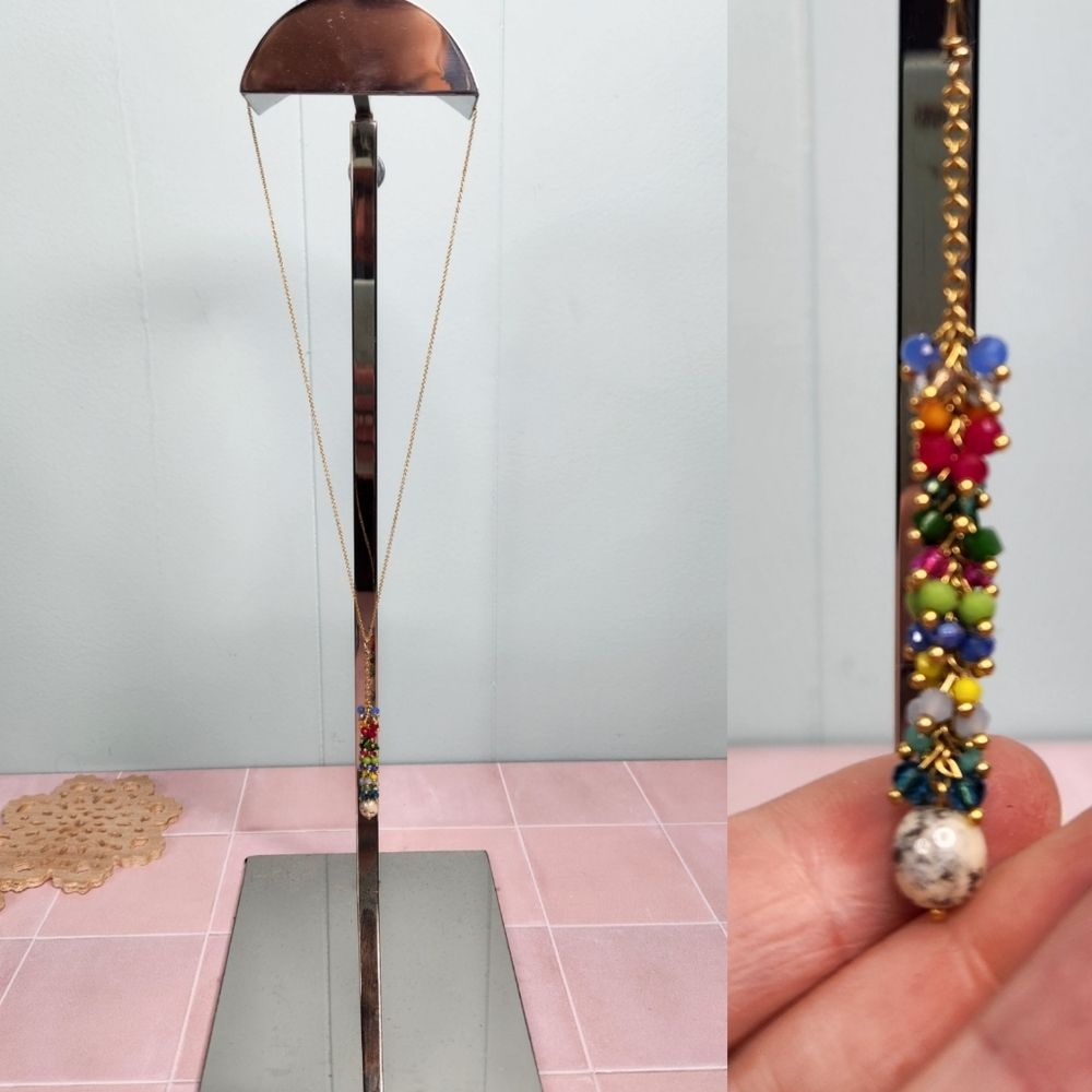 Marissa Alperin Studio Colorful Beaded Necklace